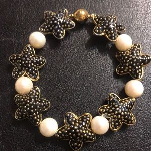 Starfish and Pearl bracelet